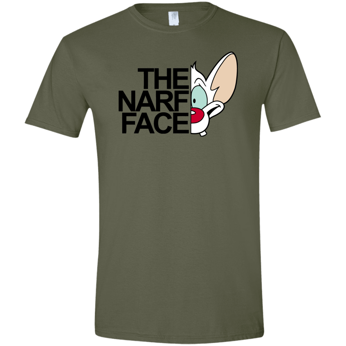 The Narf Face Men's Semi-Fitted Softstyle