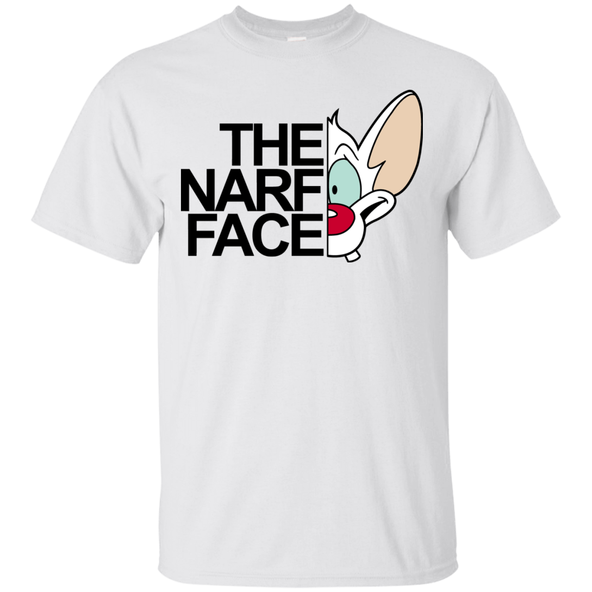 T-Shirts White / S The Narf Face T-Shirt