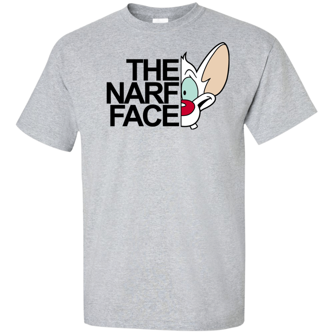 T-Shirts Sport Grey / XLT The Narf Face Tall T-Shirt