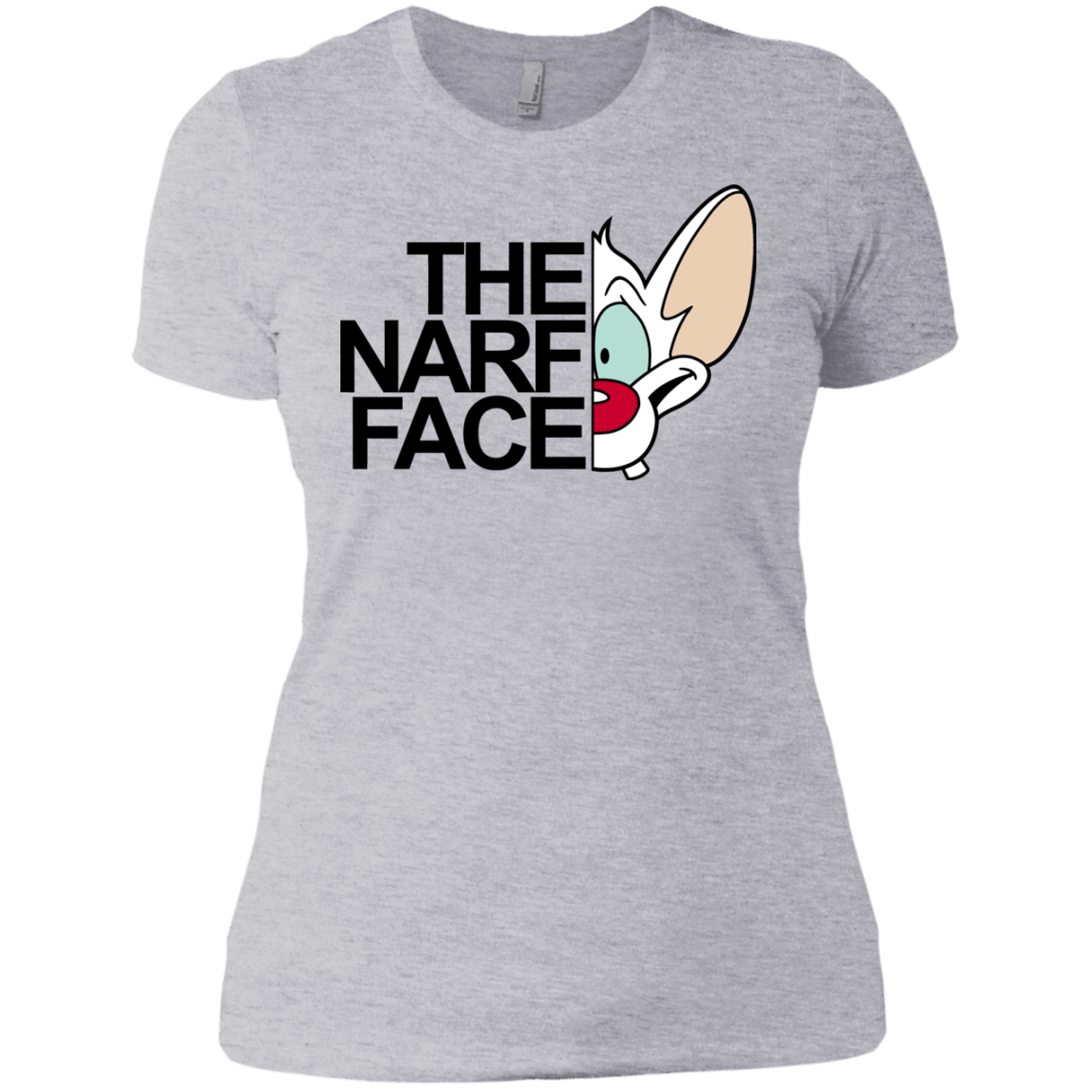 T-Shirts Heather Grey / X-Small The Narf Face Women's Premium T-Shirt