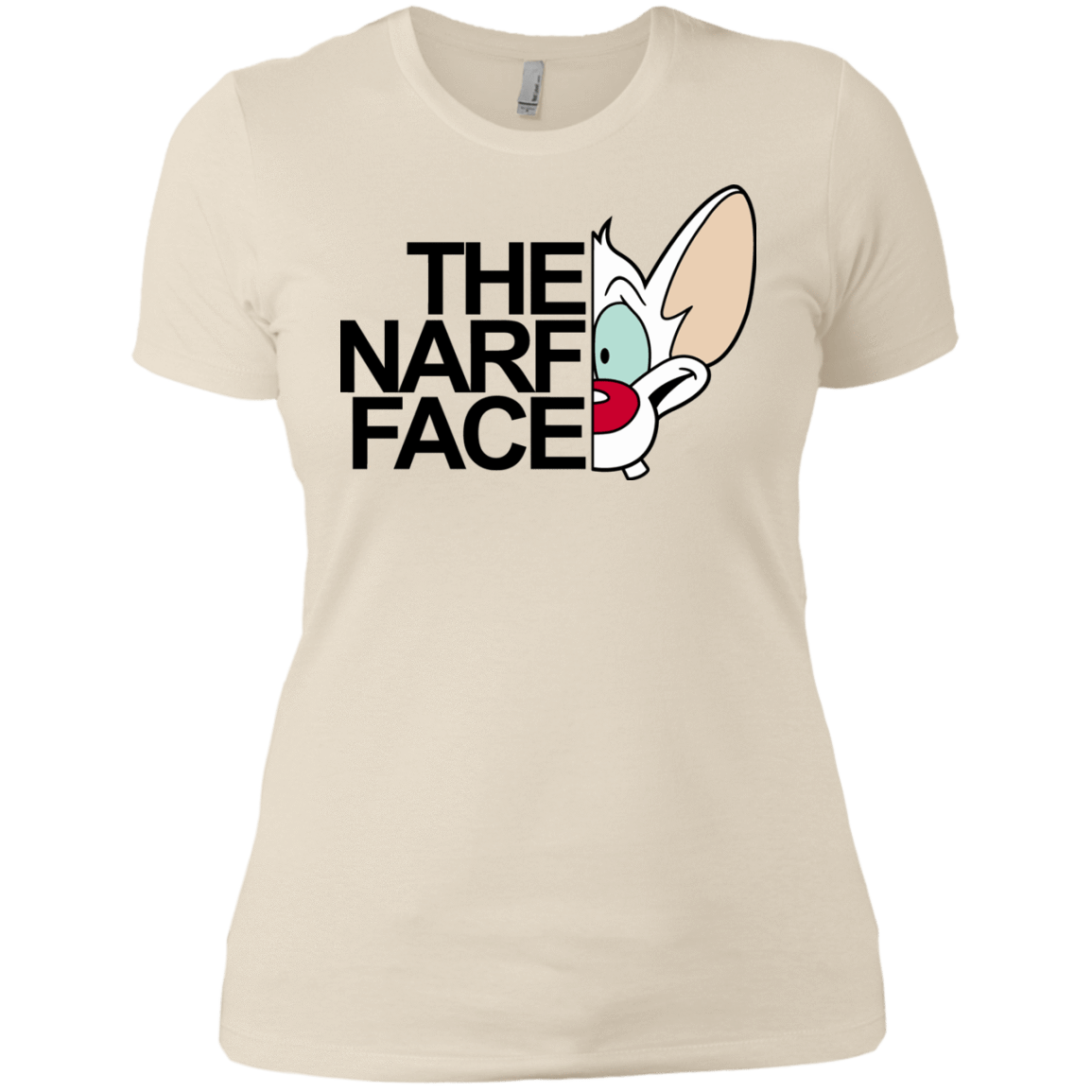 T-Shirts Ivory/ / X-Small The Narf Face Women's Premium T-Shirt