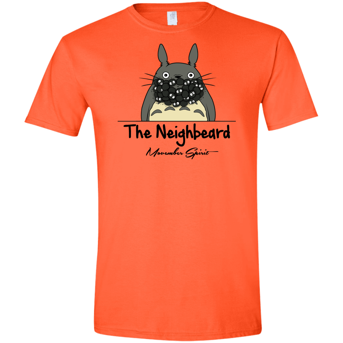 T-Shirts Orange / S The Neighbeard Men's Semi-Fitted Softstyle