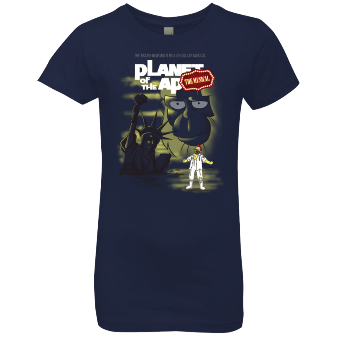 T-Shirts Midnight Navy / YXS The new multimillion dollar musical Girls Premium T-Shirt