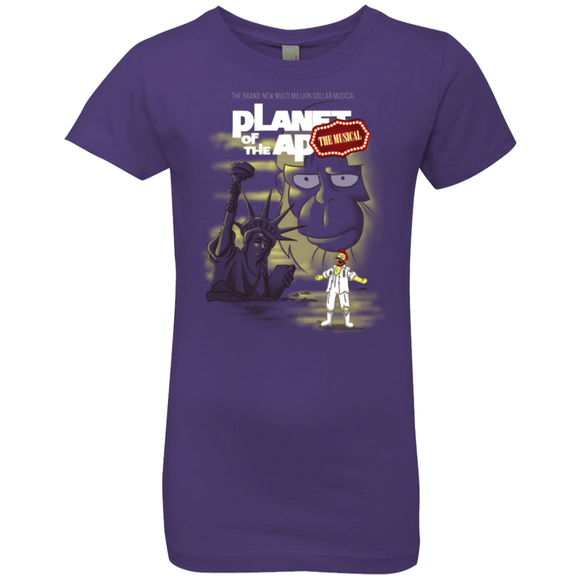 T-Shirts Purple Rush / YXS The new multimillion dollar musical Girls Premium T-Shirt