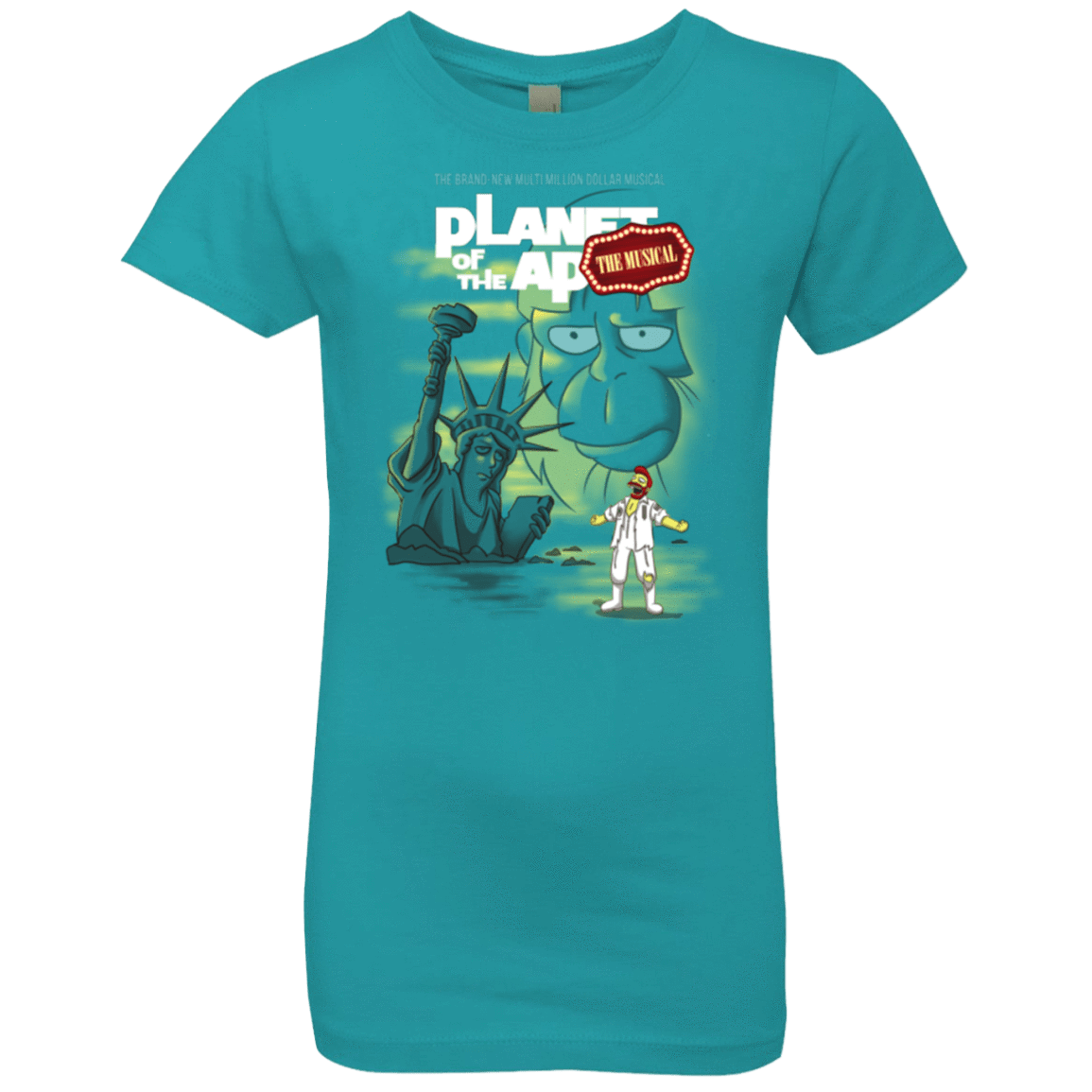 T-Shirts Tahiti Blue / YXS The new multimillion dollar musical Girls Premium T-Shirt