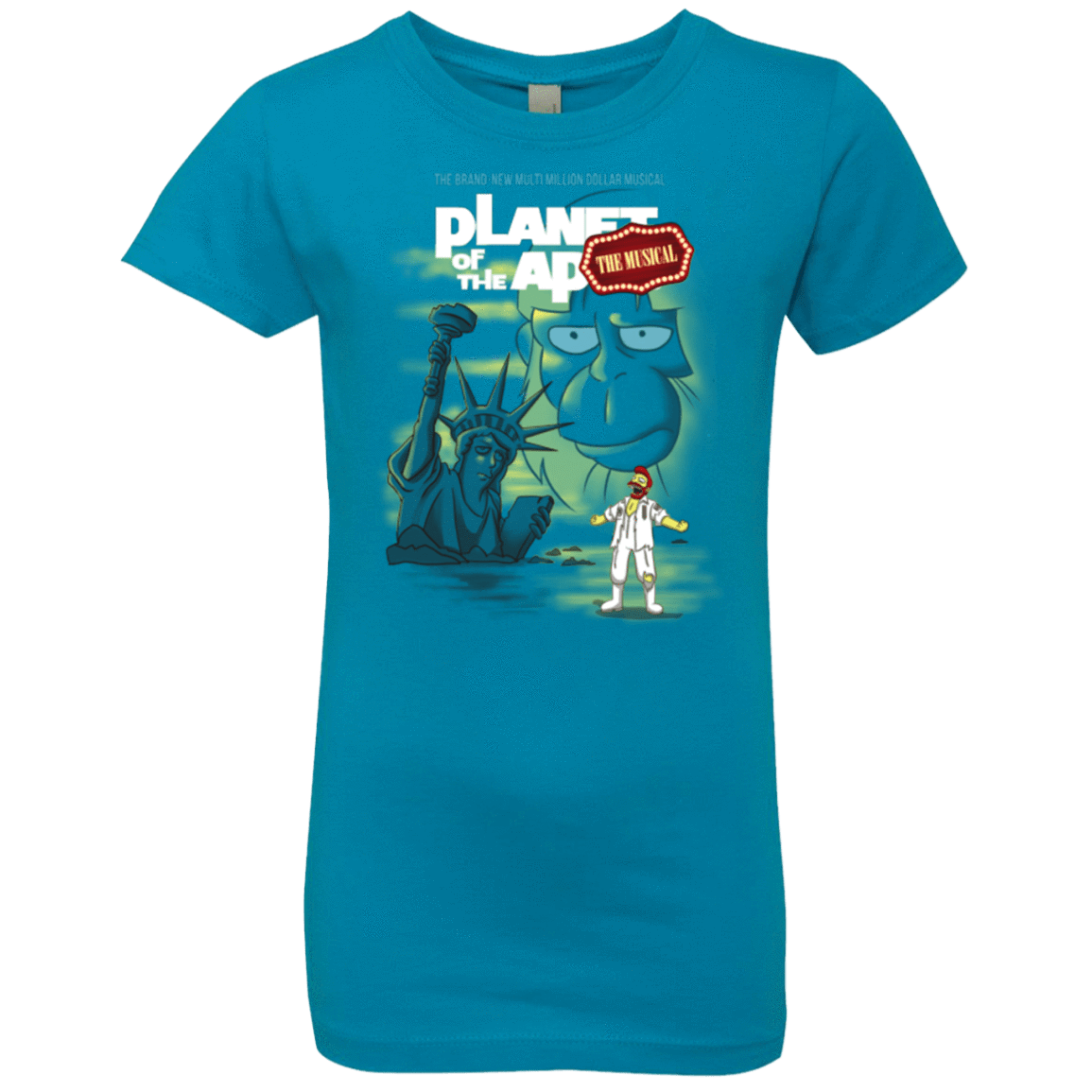 T-Shirts Turquoise / YXS The new multimillion dollar musical Girls Premium T-Shirt