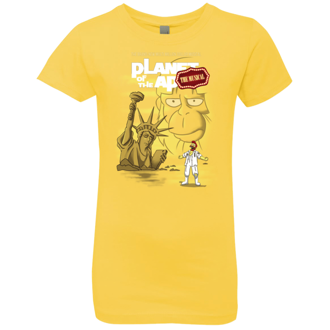 T-Shirts Vibrant Yellow / YXS The new multimillion dollar musical Girls Premium T-Shirt