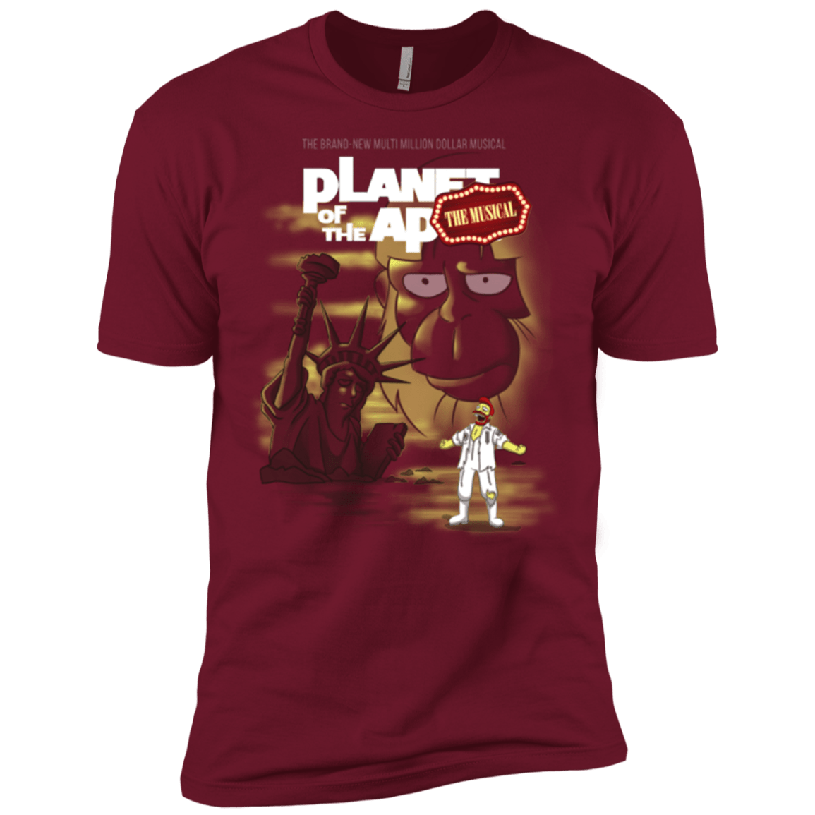 T-Shirts Cardinal / X-Small The new multimillion dollar musical Men's Premium T-Shirt