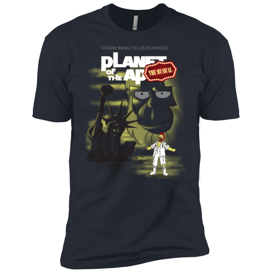 T-Shirts Indigo / X-Small The new multimillion dollar musical Men's Premium T-Shirt