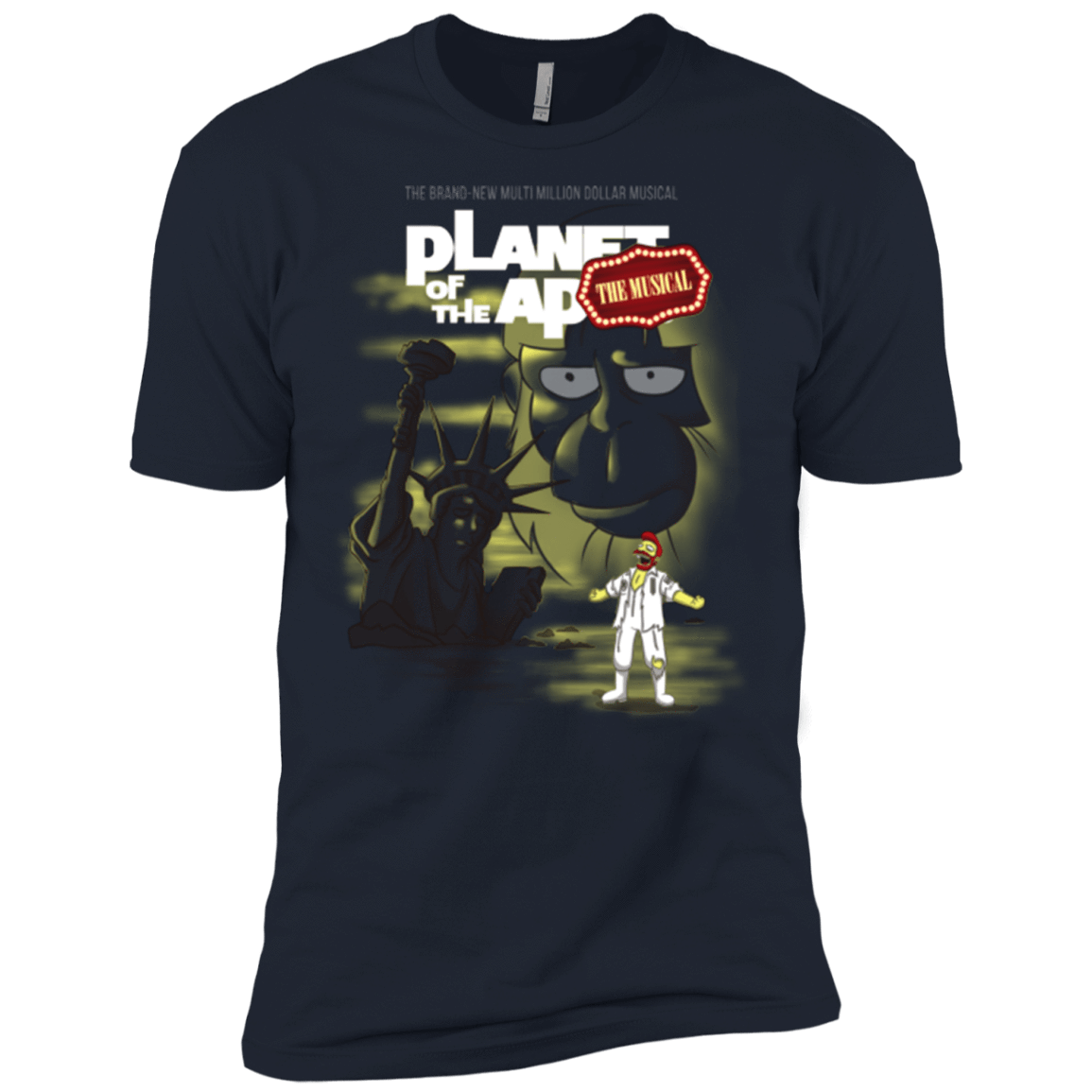 T-Shirts Midnight Navy / X-Small The new multimillion dollar musical Men's Premium T-Shirt