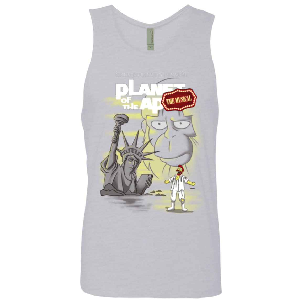 T-Shirts Heather Grey / Small The new multimillion dollar musical Men's Premium Tank Top