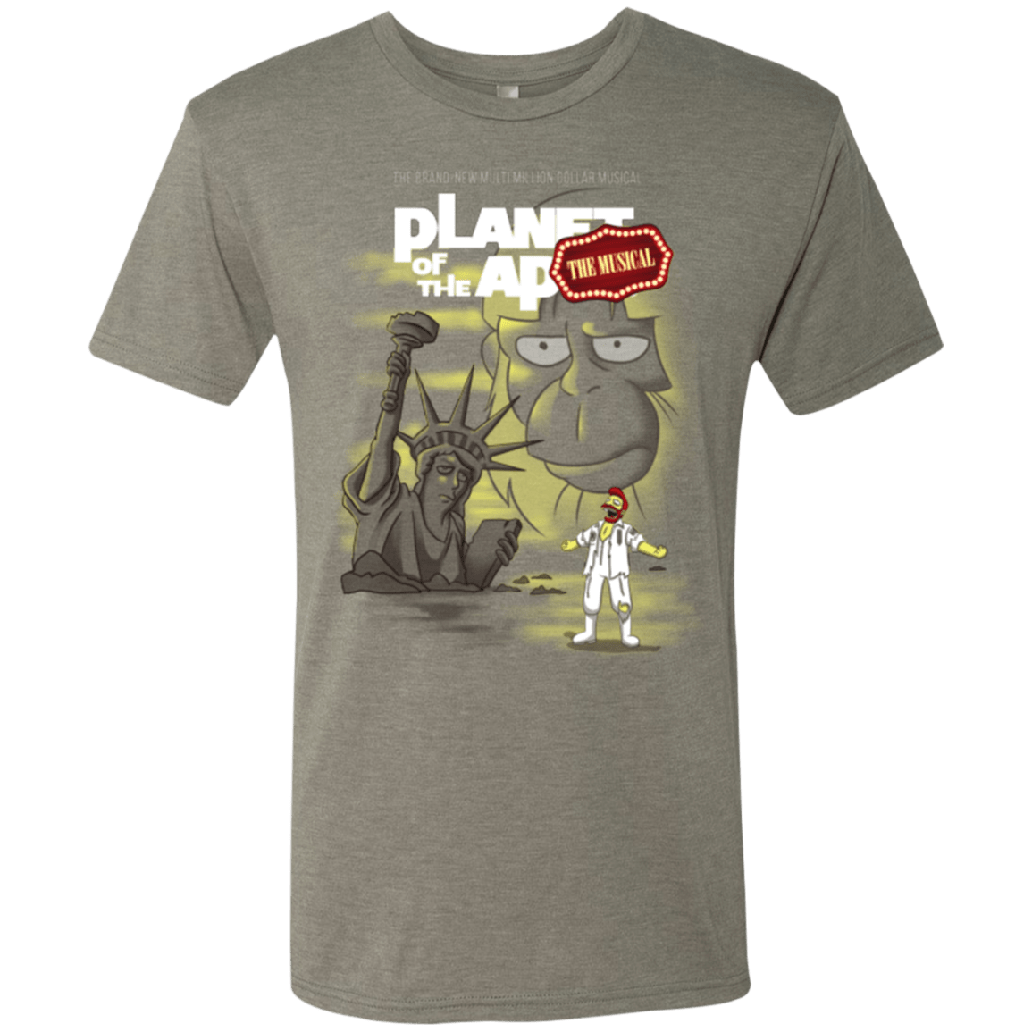 T-Shirts Venetian Grey / Small The new multimillion dollar musical Men's Triblend T-Shirt