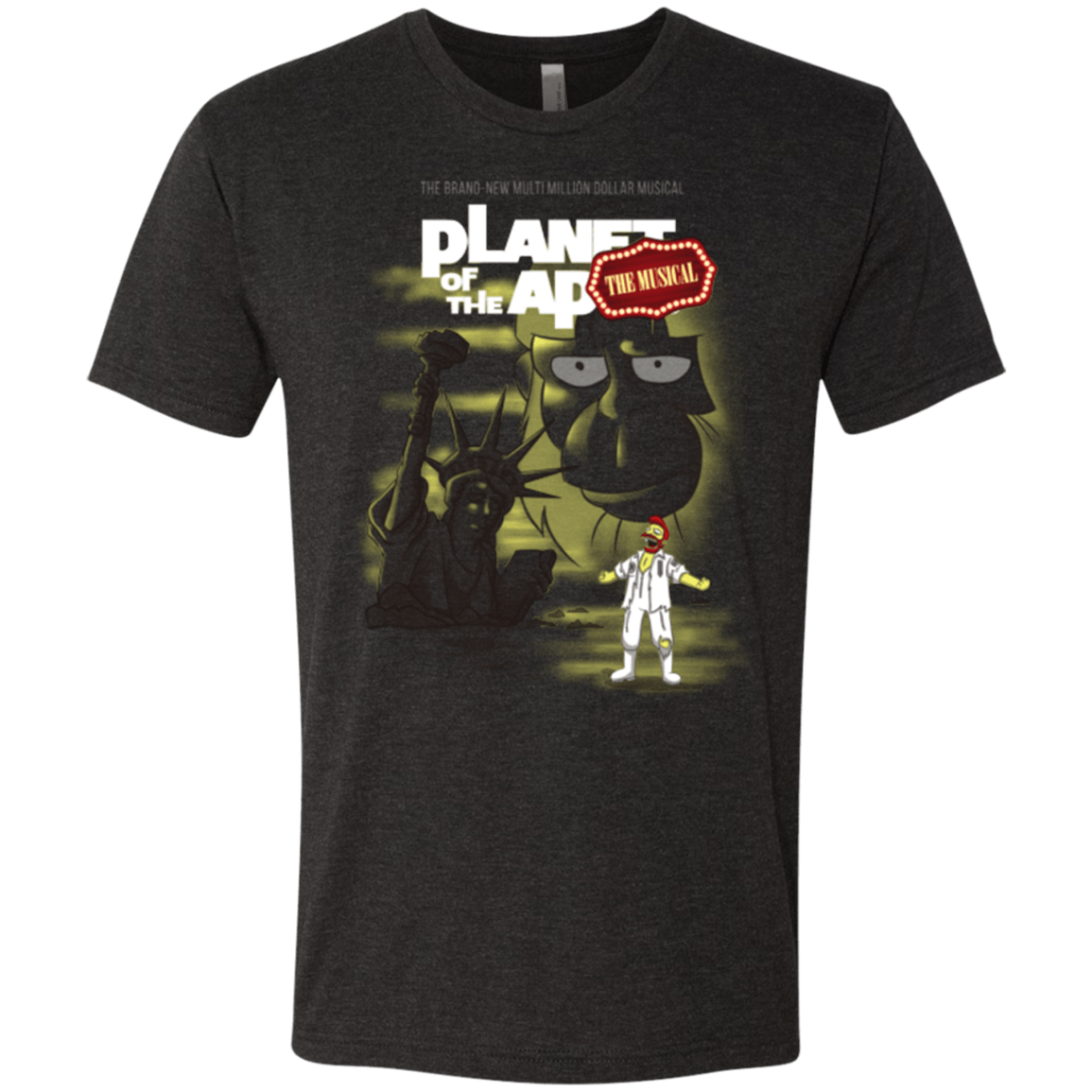 T-Shirts Vintage Black / Small The new multimillion dollar musical Men's Triblend T-Shirt