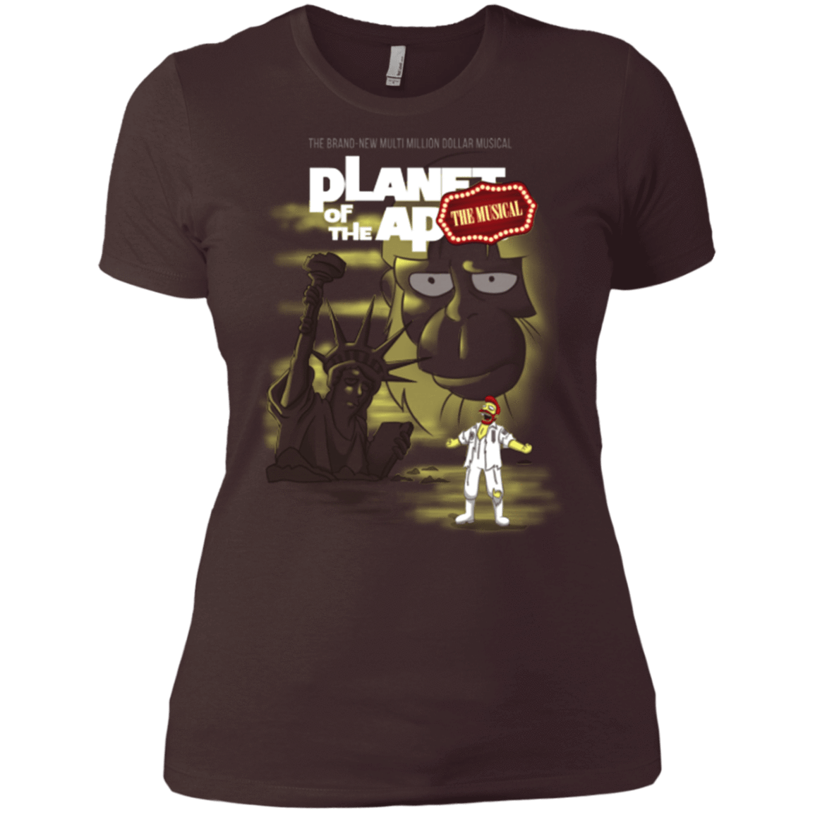 T-Shirts Dark Chocolate / X-Small The new multimillion dollar musical Women's Premium T-Shirt