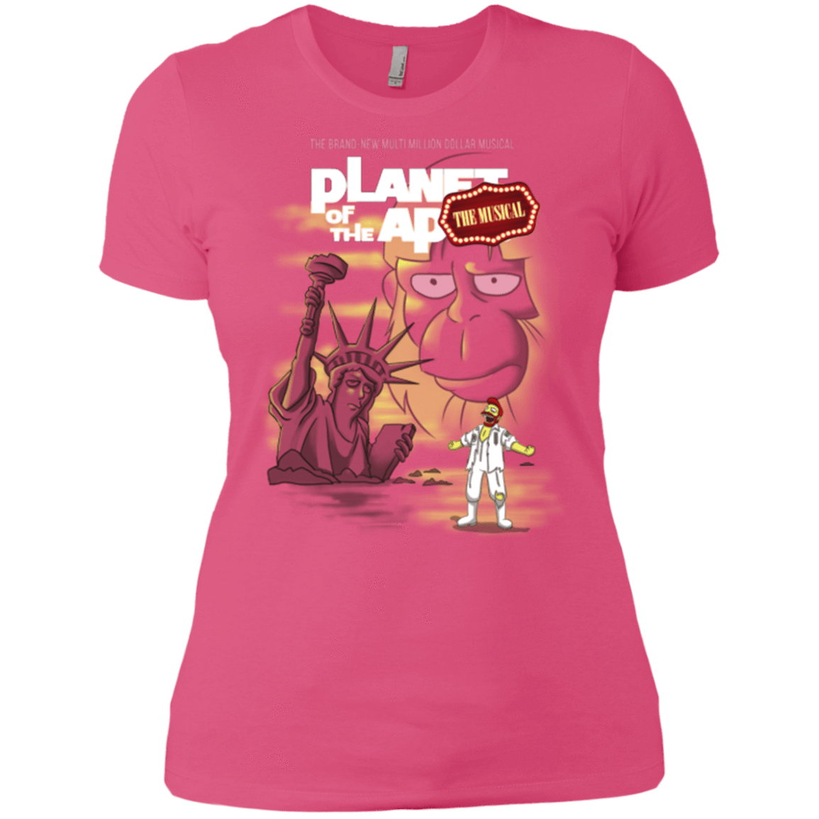 T-Shirts Hot Pink / X-Small The new multimillion dollar musical Women's Premium T-Shirt