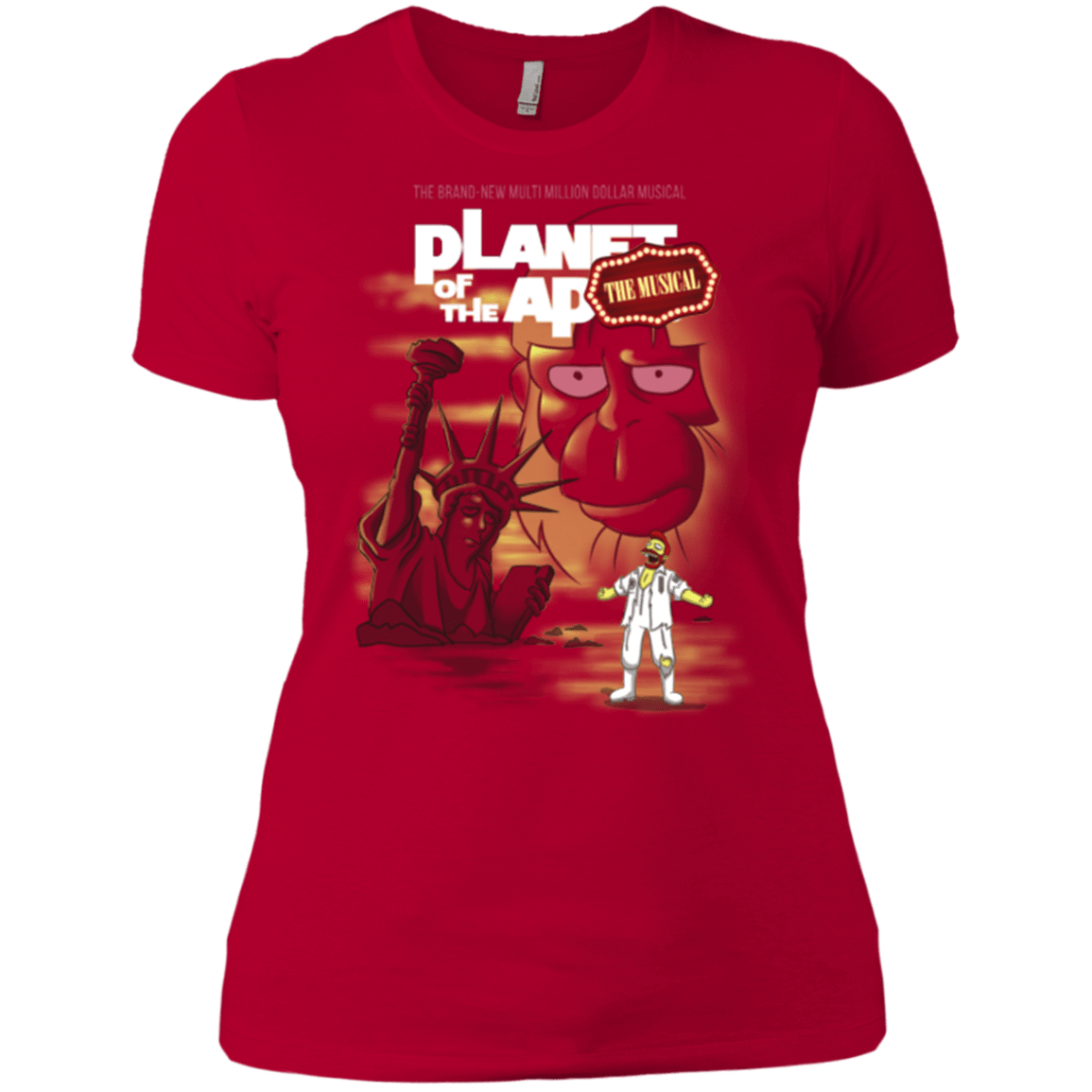 T-Shirts Red / X-Small The new multimillion dollar musical Women's Premium T-Shirt
