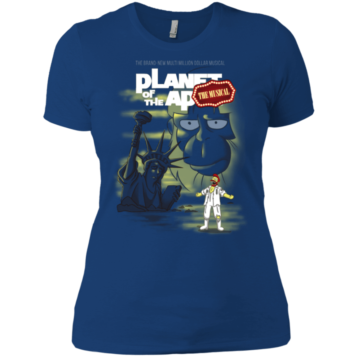 T-Shirts Royal / X-Small The new multimillion dollar musical Women's Premium T-Shirt