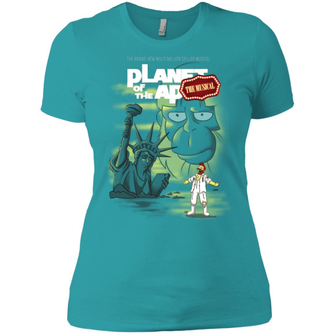 T-Shirts Tahiti Blue / X-Small The new multimillion dollar musical Women's Premium T-Shirt