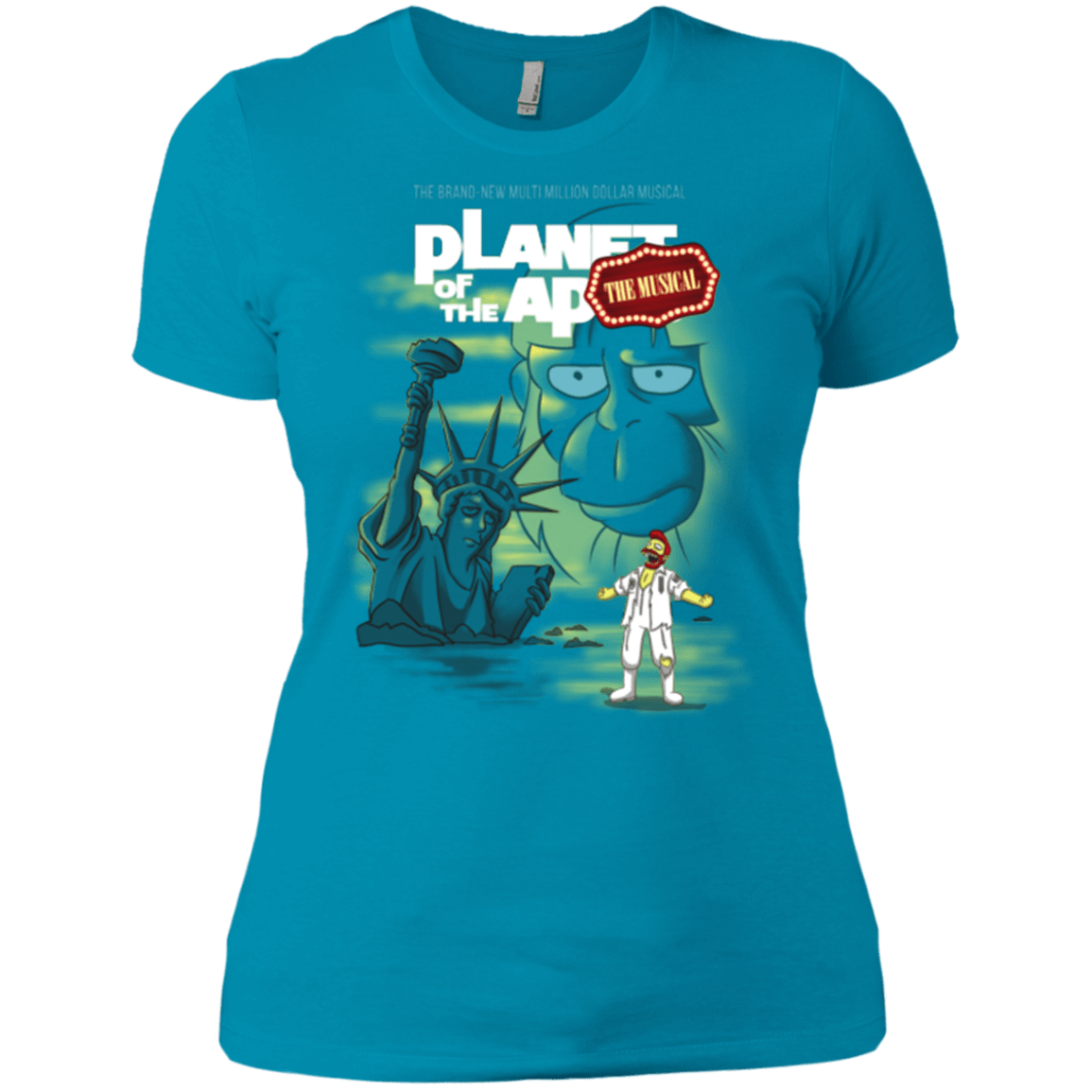 T-Shirts Turquoise / X-Small The new multimillion dollar musical Women's Premium T-Shirt