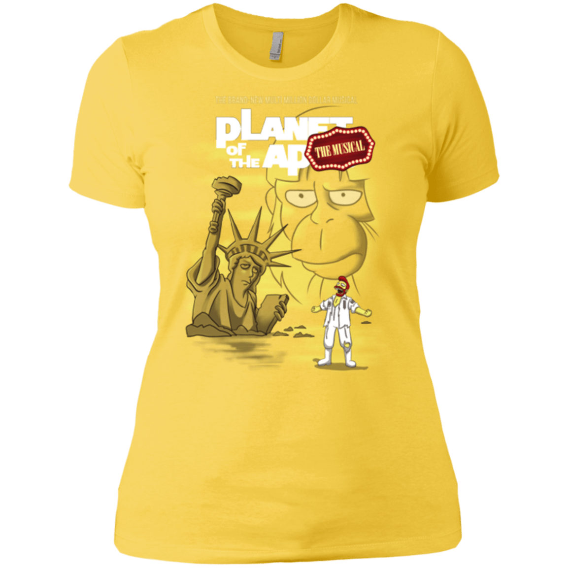 T-Shirts Vibrant Yellow / X-Small The new multimillion dollar musical Women's Premium T-Shirt