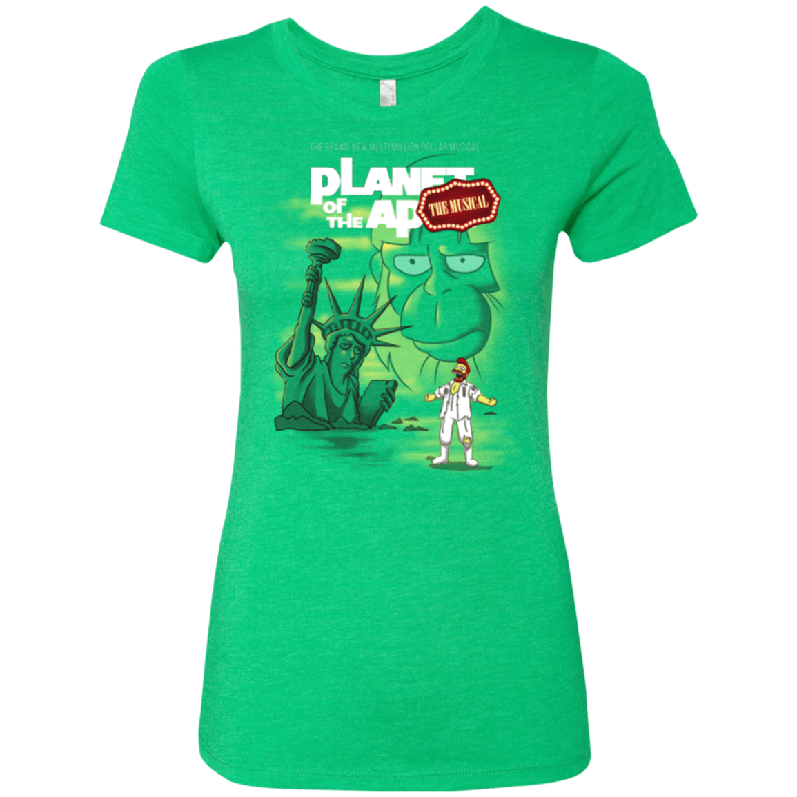 T-Shirts Envy / Small The new multimillion dollar musical Women's Triblend T-Shirt