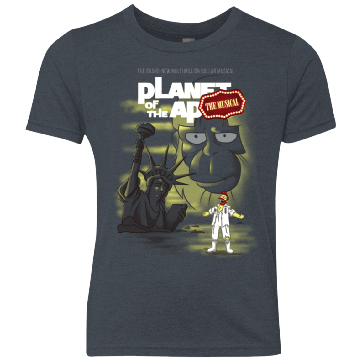 T-Shirts Vintage Navy / YXS The new multimillion dollar musical Youth Triblend T-Shirt