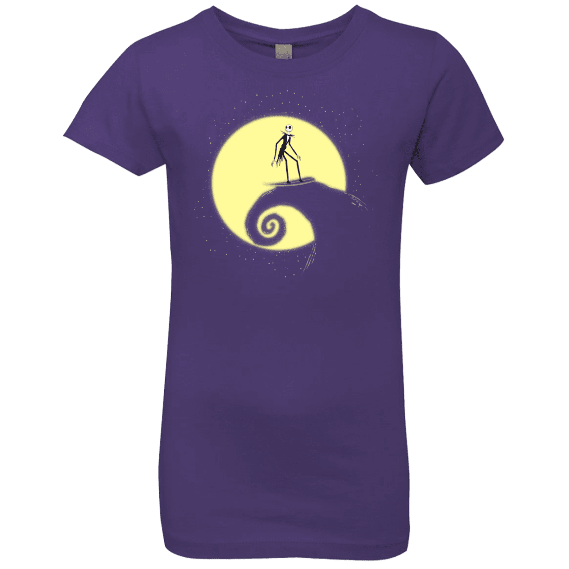 T-Shirts Purple Rush / YXS The Night Before Surfing Girls Premium T-Shirt