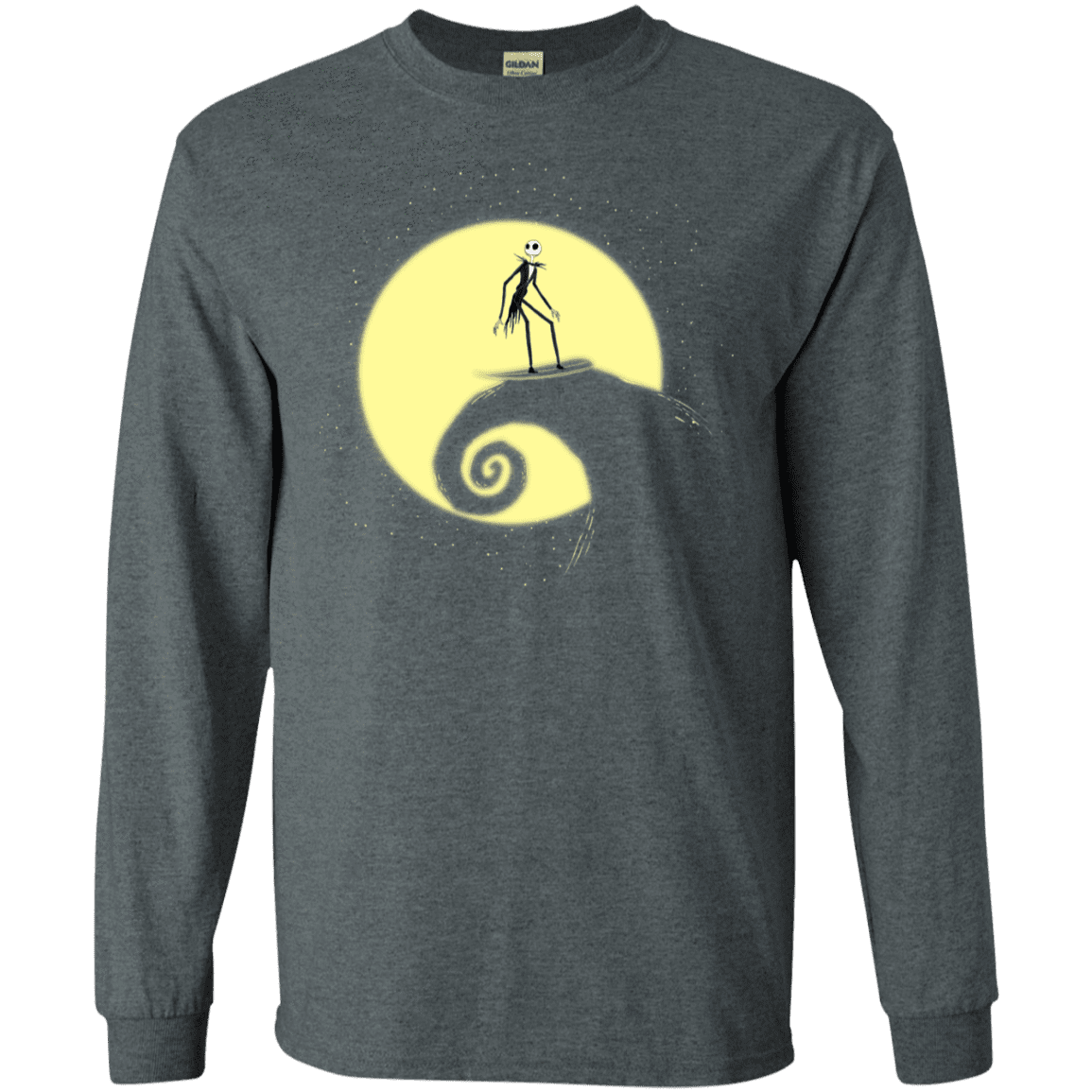 T-Shirts Dark Heather / S The Night Before Surfing Men's Long Sleeve T-Shirt