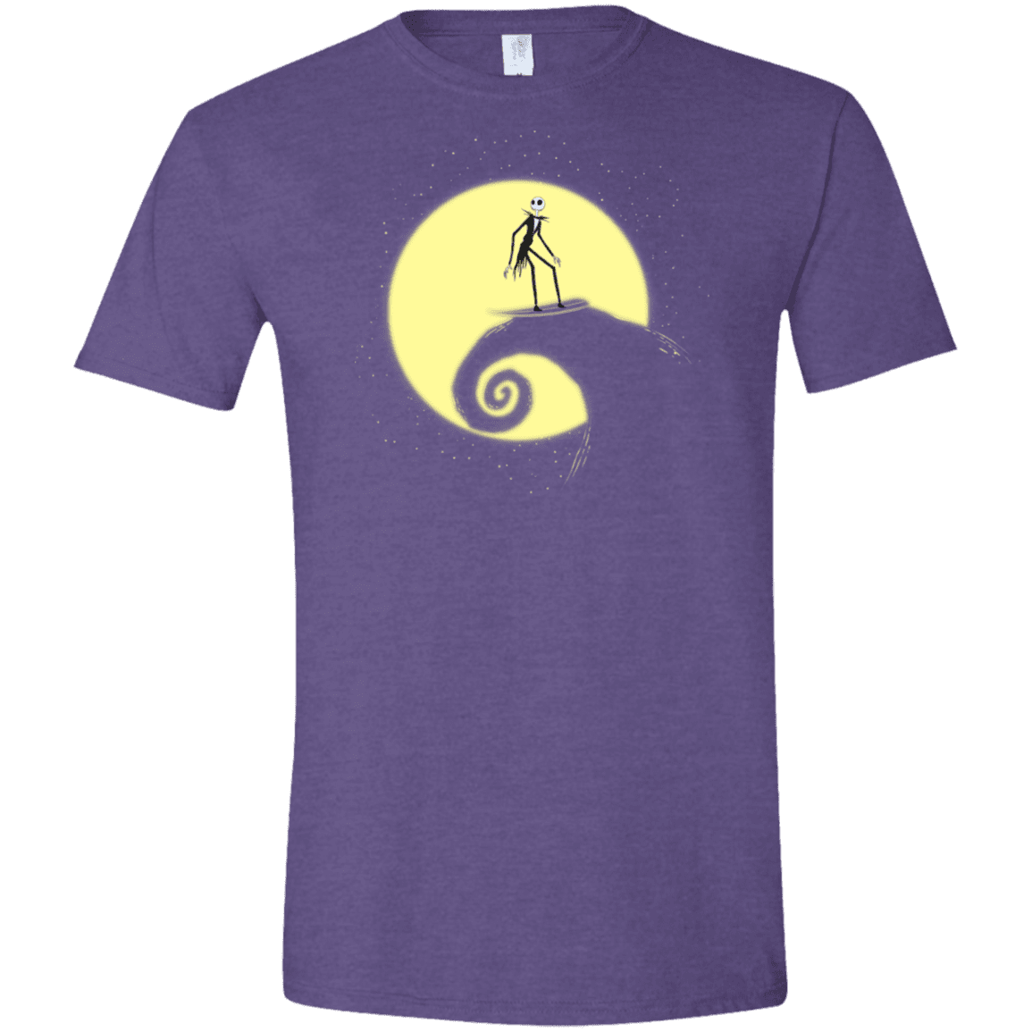T-Shirts Heather Purple / S The Night Before Surfing Men's Semi-Fitted Softstyle