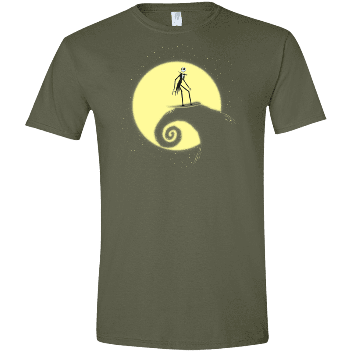 T-Shirts Military Green / S The Night Before Surfing Men's Semi-Fitted Softstyle