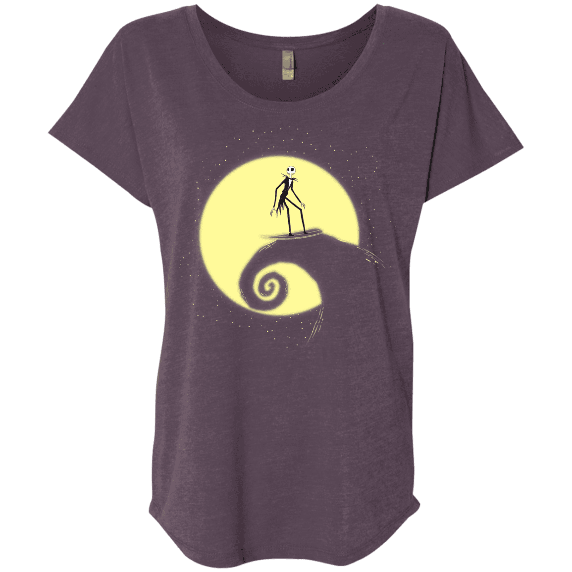 T-Shirts Vintage Purple / X-Small The Night Before Surfing Triblend Dolman Sleeve