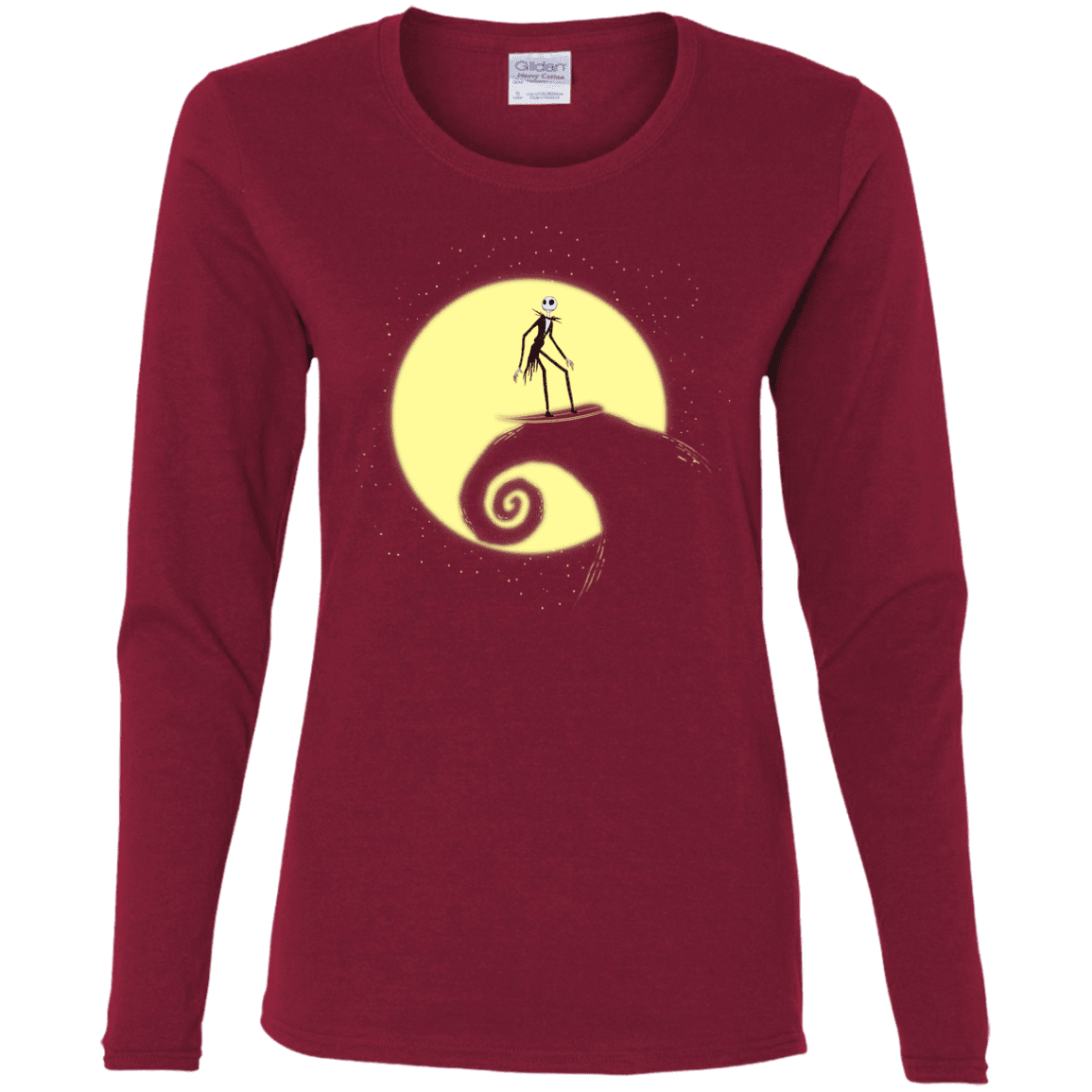T-Shirts Cardinal / S The Night Before Surfing Women's Long Sleeve T-Shirt