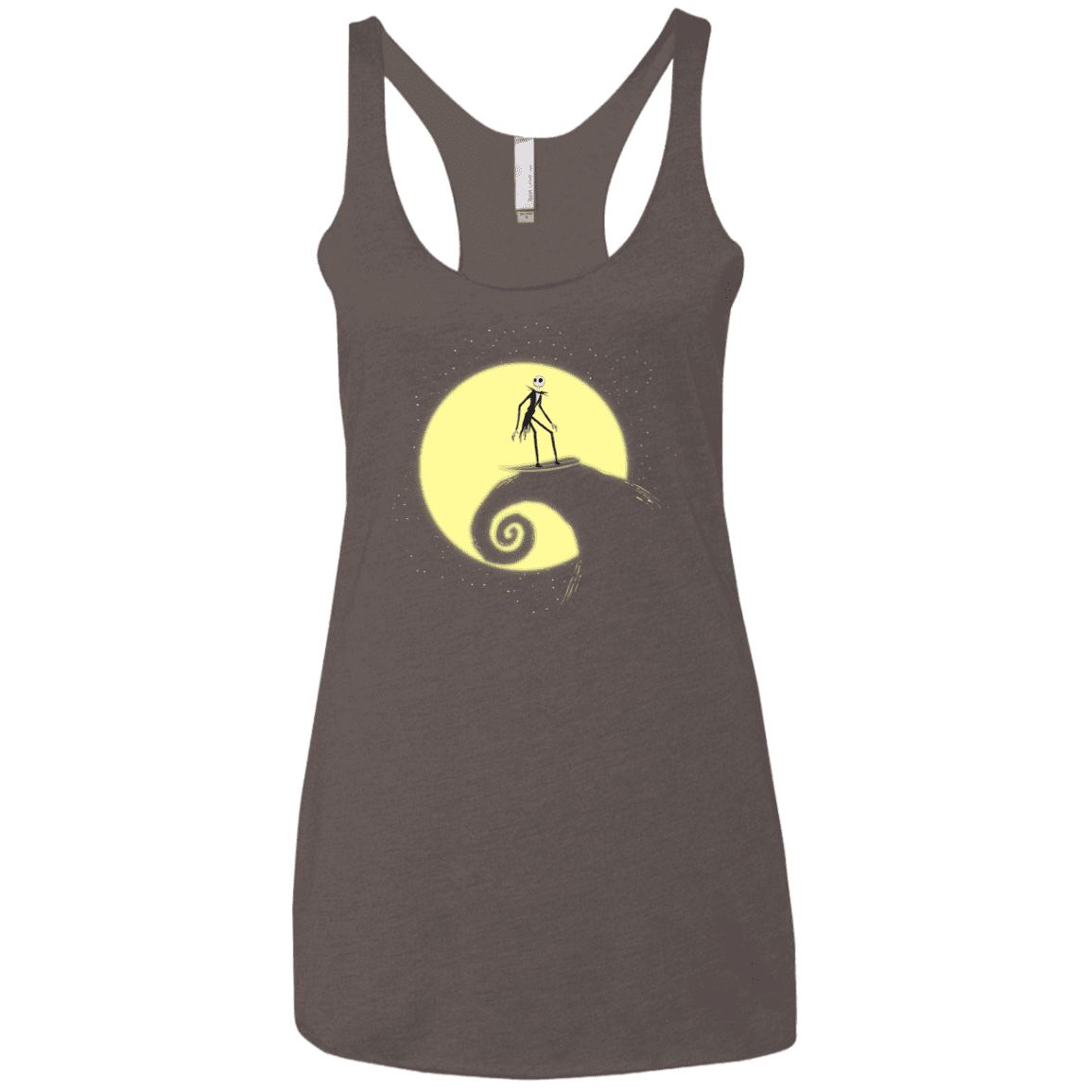 T-Shirts Macchiato / X-Small The Night Before Surfing Women's Triblend Racerback Tank