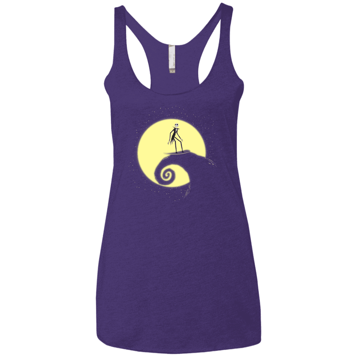T-Shirts Purple Rush / X-Small The Night Before Surfing Women's Triblend Racerback Tank