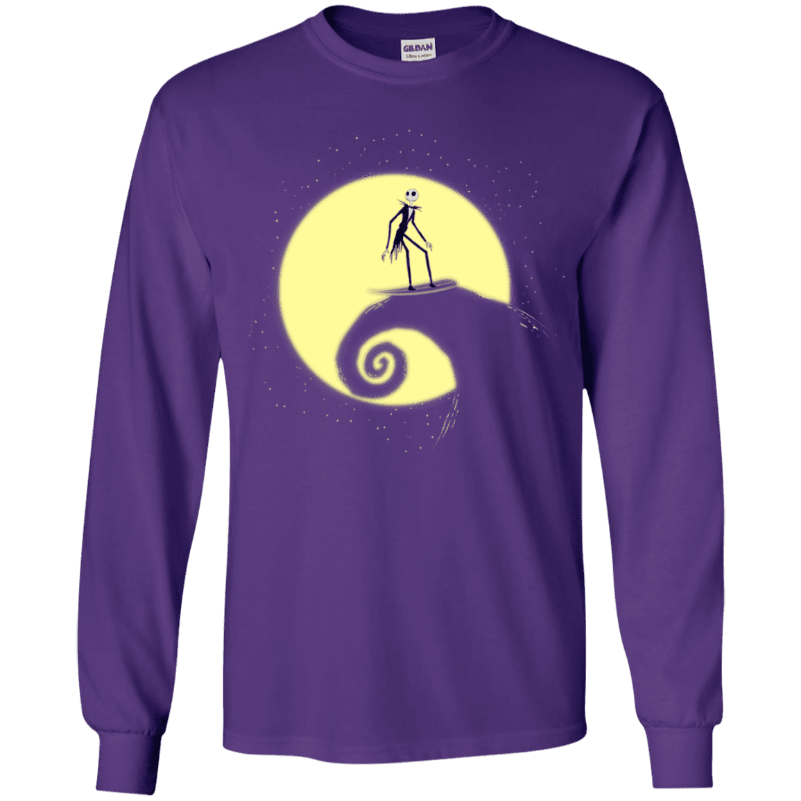 T-Shirts Purple / YS The Night Before Surfing Youth Long Sleeve T-Shirt