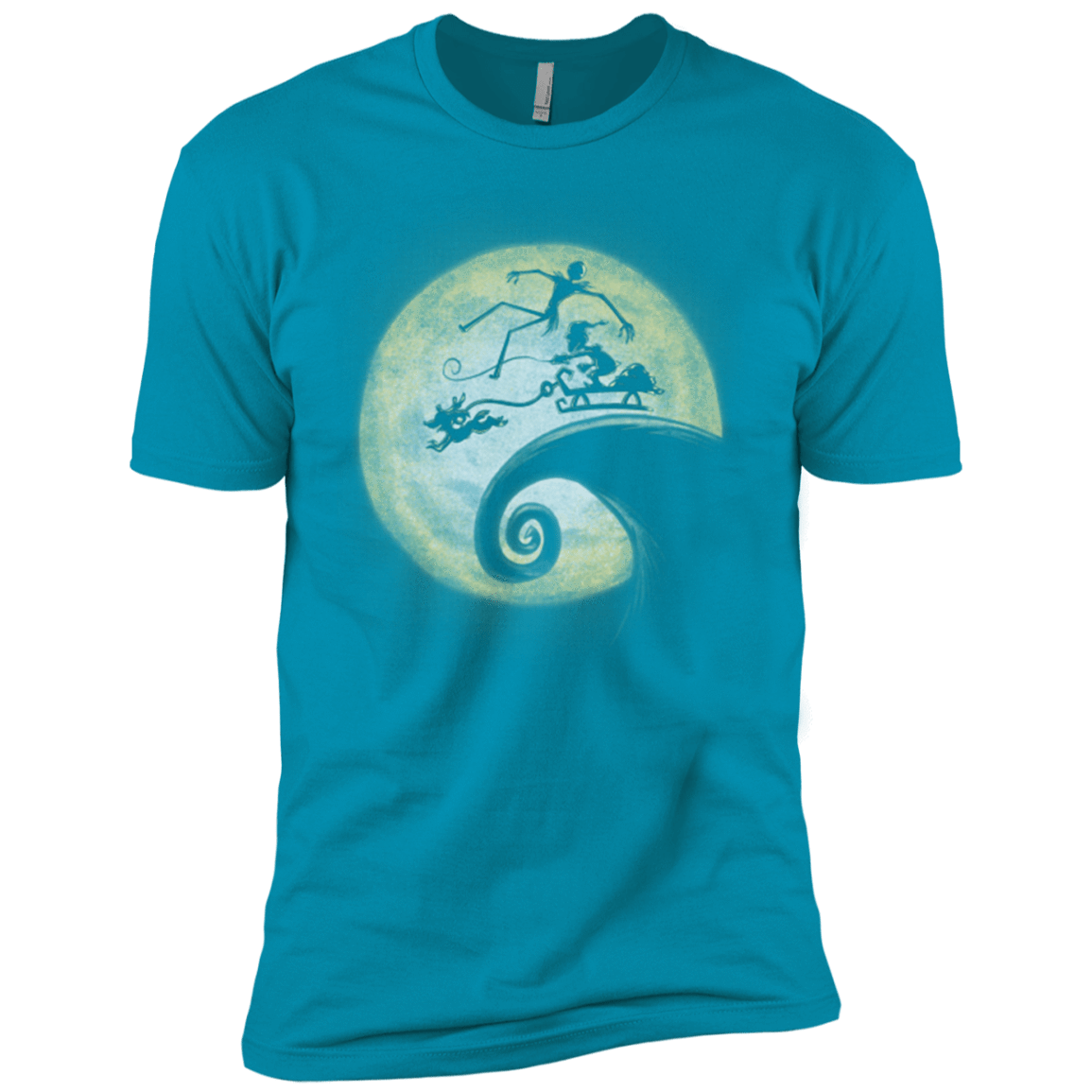 T-Shirts Turquoise / YXS The Nightmare Before Grinchmas Boys Premium T-Shirt