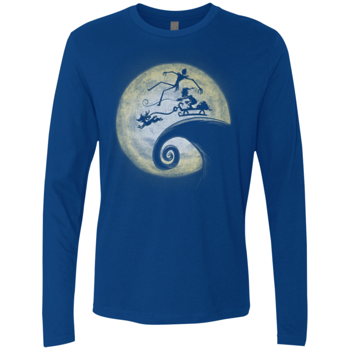 T-Shirts Royal / Small The Nightmare Before Grinchmas Men's Premium Long Sleeve