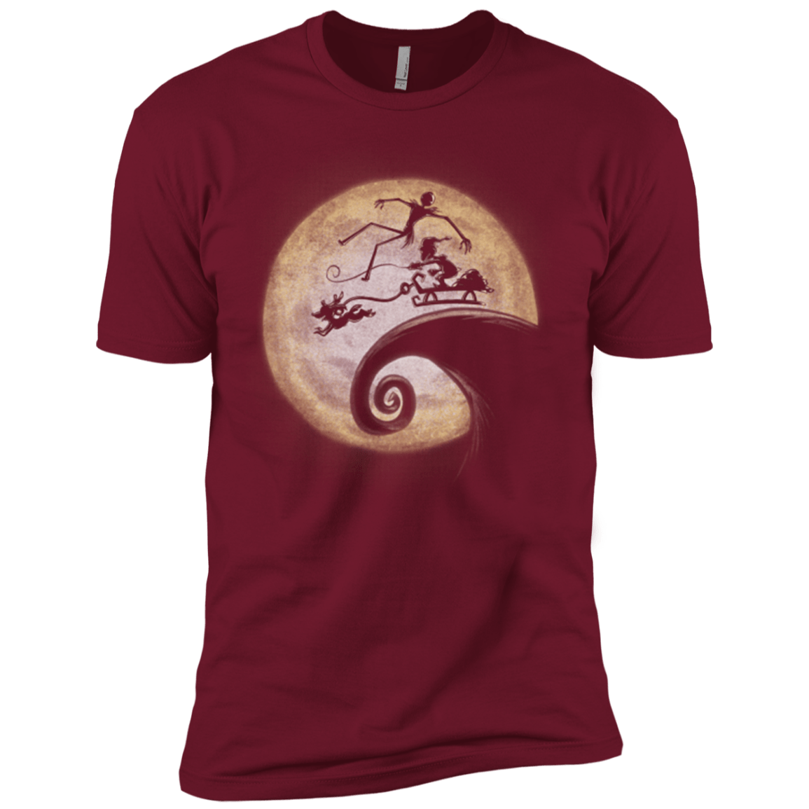 T-Shirts Cardinal / X-Small The Nightmare Before Grinchmas Men's Premium T-Shirt