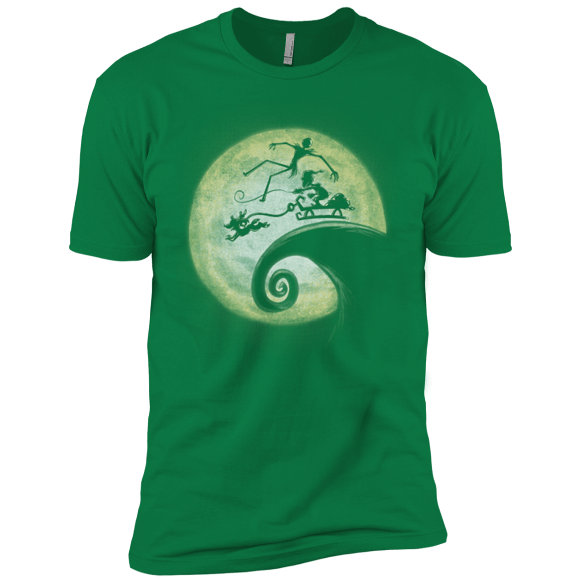 T-Shirts Kelly Green / X-Small The Nightmare Before Grinchmas Men's Premium T-Shirt