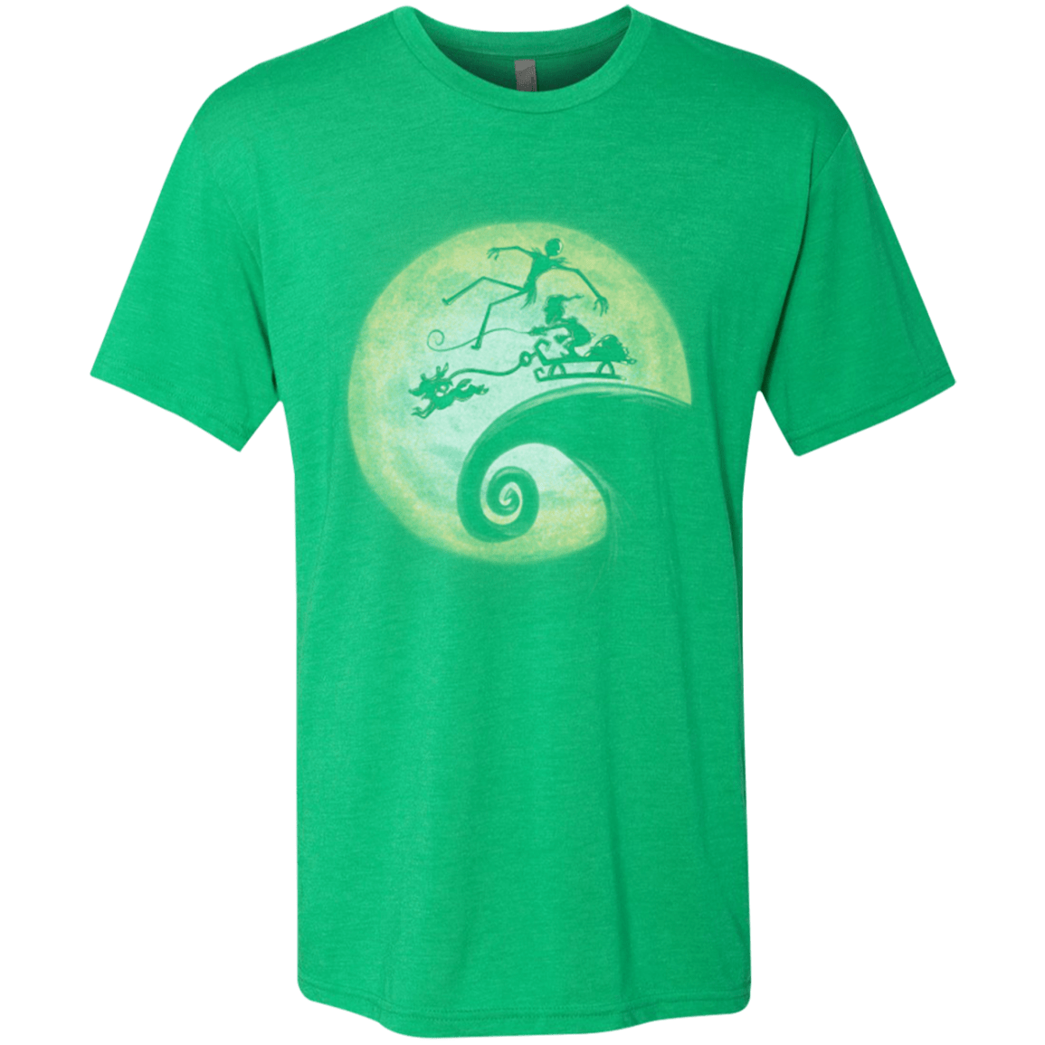 T-Shirts Envy / Small The Nightmare Before Grinchmas Men's Triblend T-Shirt