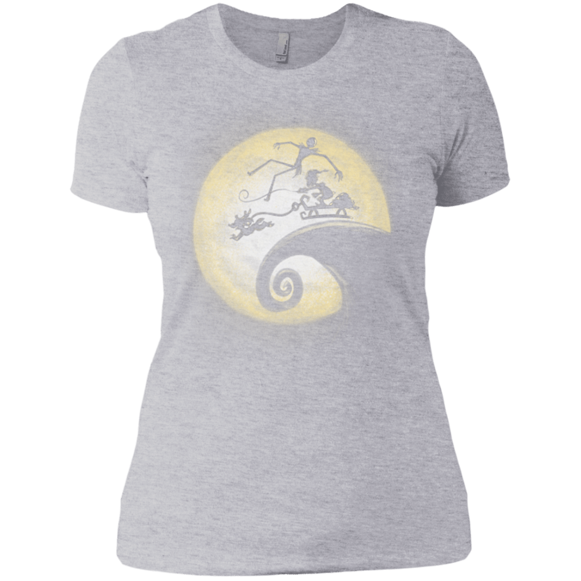 T-Shirts Heather Grey / X-Small The Nightmare Before Grinchmas Women's Premium T-Shirt
