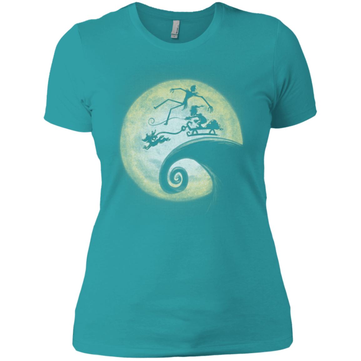 T-Shirts Tahiti Blue / X-Small The Nightmare Before Grinchmas Women's Premium T-Shirt