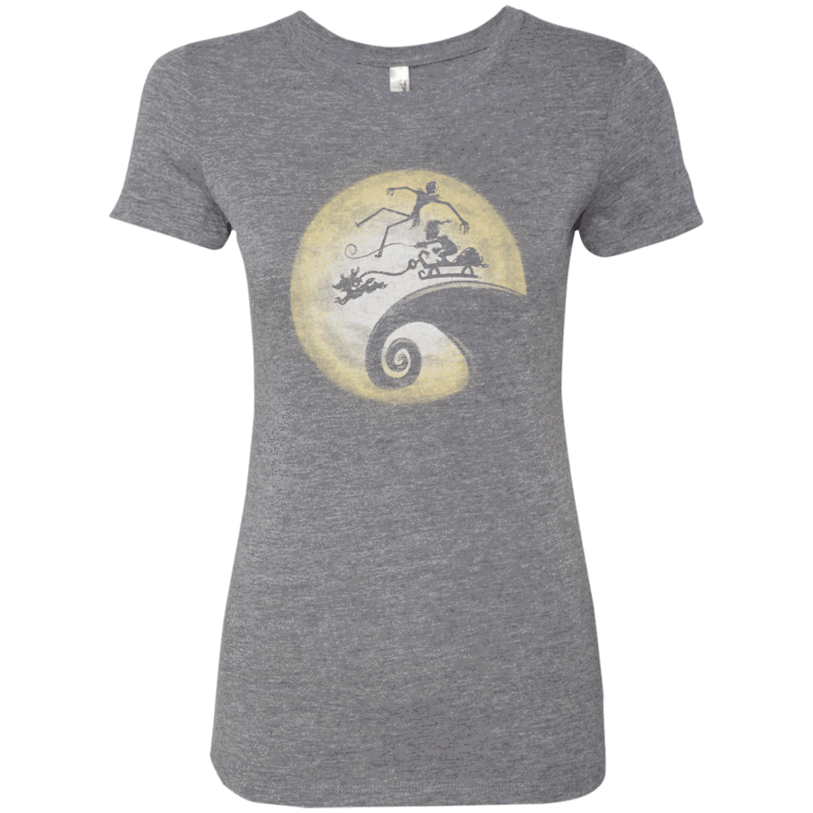 T-Shirts Premium Heather / Small The Nightmare Before Grinchmas Women's Triblend T-Shirt