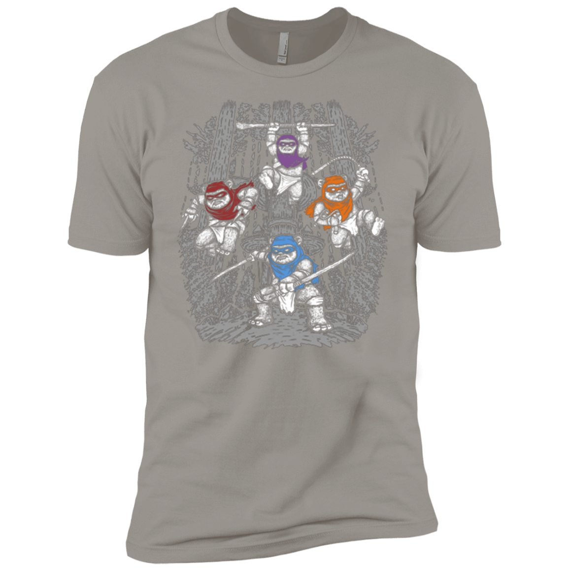 T-Shirts Light Grey / YXS The Ninja Savages Boys Premium T-Shirt