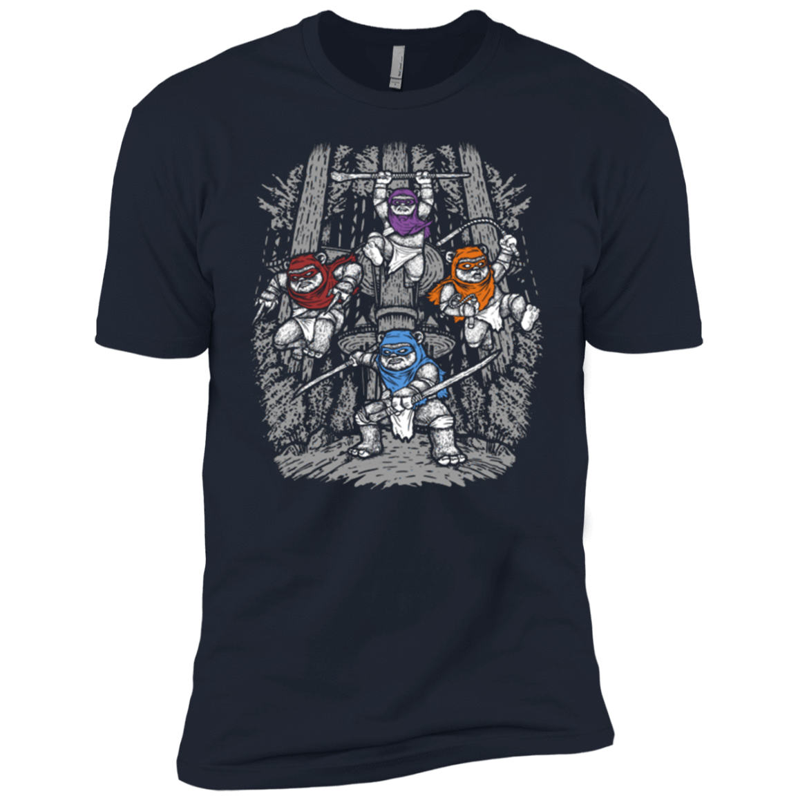 T-Shirts Midnight Navy / YXS The Ninja Savages Boys Premium T-Shirt