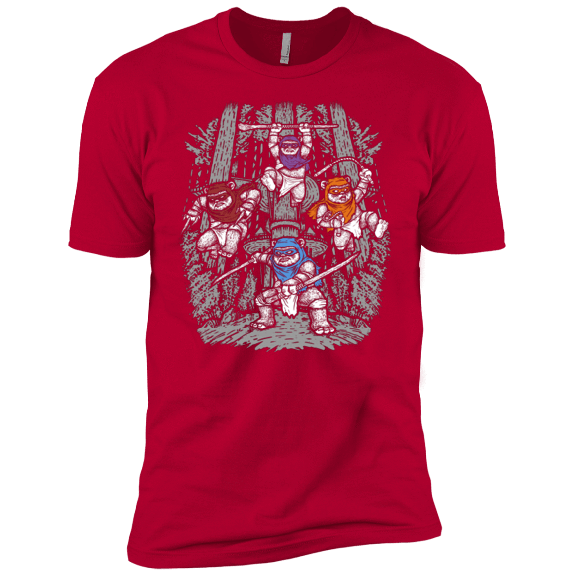 T-Shirts Red / YXS The Ninja Savages Boys Premium T-Shirt