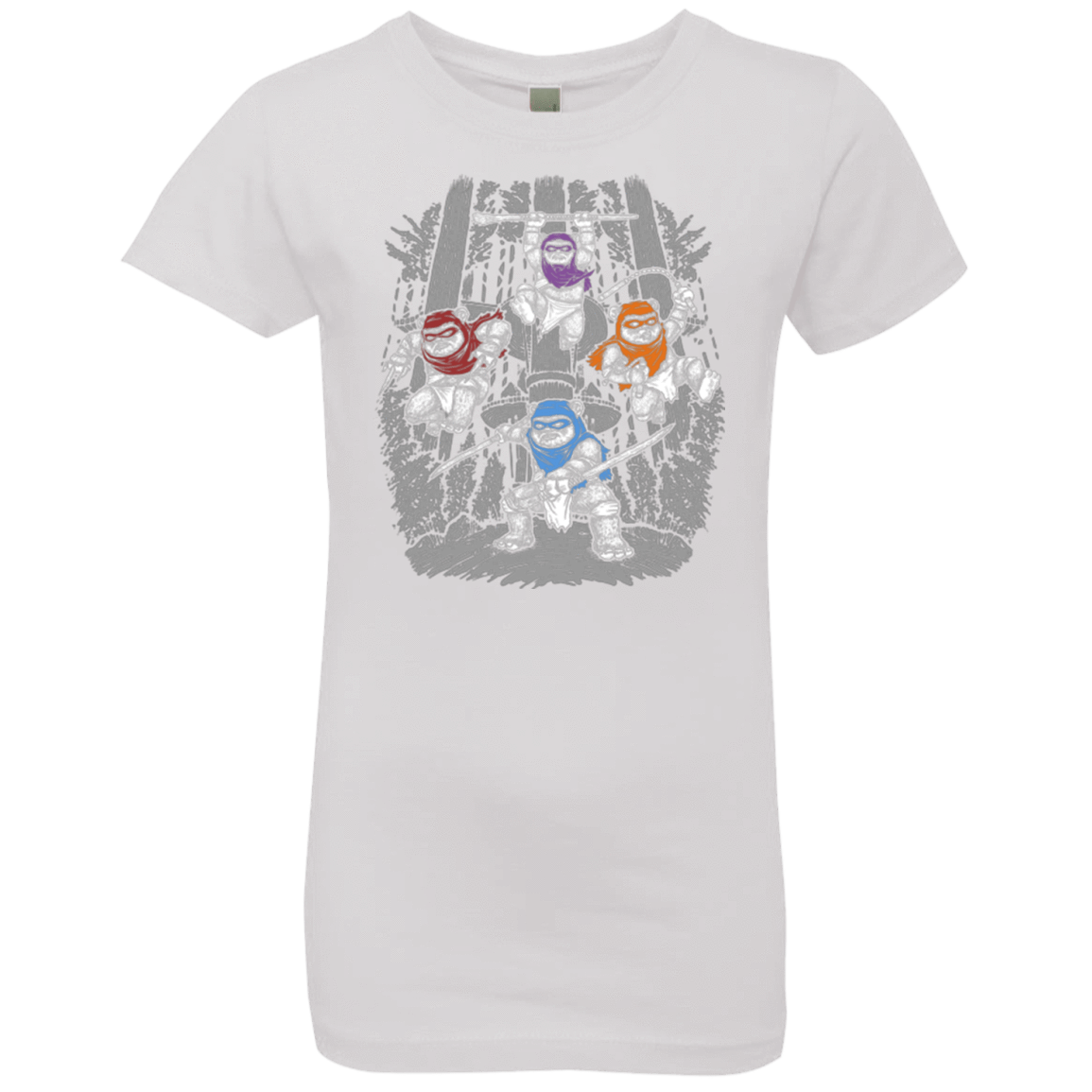 T-Shirts White / YXS The Ninja Savages Girls Premium T-Shirt