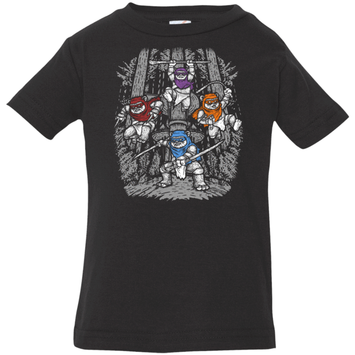 T-Shirts Black / 6 Months The Ninja Savages Infant Premium T-Shirt