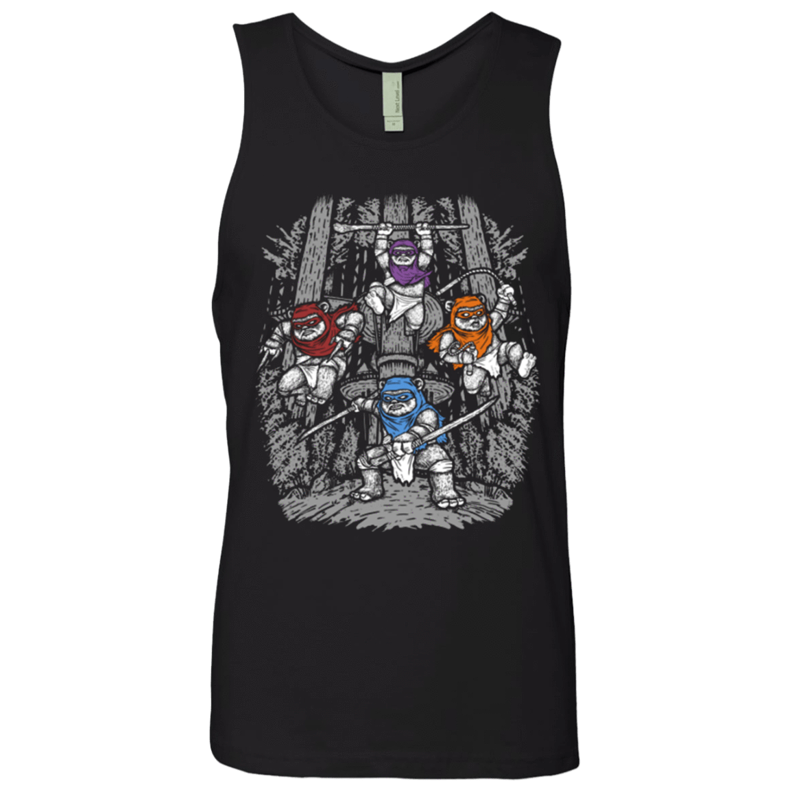 T-Shirts Black / Small The Ninja Savages Men's Premium Tank Top