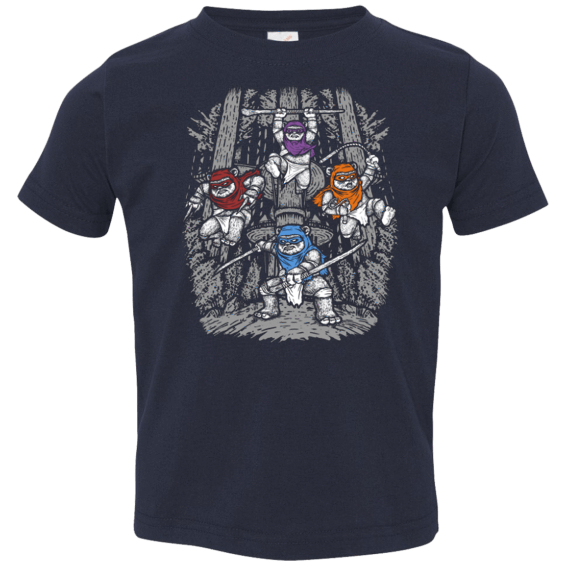 T-Shirts Navy / 2T The Ninja Savages Toddler Premium T-Shirt